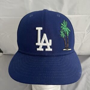 New Era Los Angeles LA Dodgers Hat Cap Fitted 7 Palm Tree Taco Tuesday MLB